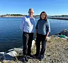 Tonje Foss i Frøy og Frode Arntsen i SalMar.