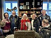 Komiteen bak 'Jul i Kystbyen', fra venstre, Hanne Grande, Jahn Tharaldsen, Rita Westrum, Anita Langeland og Kjell Sørensen. Sammen har de stått bak den vellykkede førjulsfeiringen i Rørvik.