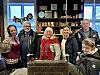 Komiteen bak 'Jul i Kystbyen', fra venstre, Hanne Grande, Jahn Tharaldsen, Rita Westrum, Anita Langeland og Kjell Sørensen. Sammen har de stått bak den vellykkede førjulsfeiringen i Rørvik.