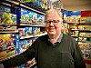 Håvard Strøm hadde en rolig byttedag da vi var innom Presanghuset i formiddag.