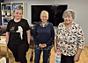 Seierspall enkeltspillere: Veronica Knotten, Eva Anthonissen og Målfrid Bjørneræs.