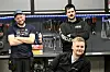 Jon-Torkel Westrum, Kent André Møllevik og Magnus Opdal er tre av ildsjelene som holder bilcrossmiljøet i NMK Ytre Namdal i gang.