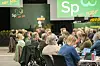 Fra fylkesårsmøtet i Senterpartiet.