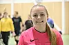Dommer Emilie Dille (17) holdt god kontroll på banen.