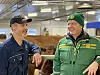 – Her er det skikkelig på stell, sier Jørgen Sæther.
