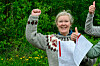 To førstepremieringer til Kirsten Finvik Torgersen og Polo gir god grunn til å smile.