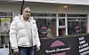 Mohamad Nasser Rajab syntes det er trist at man ikke kan føle seg trygg lengre på Kolvereid.