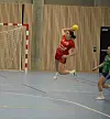 Karin Olsvik med et av sine 7 mål.