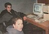 I 2001 kunne ungdommen på Terråk logge seg på nettet i regi av 'internettkafé' flere kvelder i uka. På bilder fra den gang ser vi Vidar Pettersen og Øyvind Nilsen benytte seg av tilbudet – i ei tid da internett fortsatt var nytt og spennende.