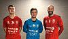 Kasper Engesvik, Nikolai Engen og Anders Morken kan se tilbake på en målrik kamp mot Følling.