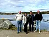 Styret i HYD Power AS. Fra høyre: Håvard Sandnes, Børge Lorentzen, Andrea Nogva-Johansen og Lasse Berg,