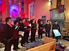 Bindalseidet songlag bidro til fin julestemning i Solstad kirke.