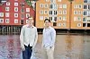 Styreleder og daglig leder Fredrik Oftedal (t.v.) og markedskoordinator Mathias Lothe Nilsen startet Trøndermobil høsten 2025. Nå omtales mobilselskapet i Finansavisen, som skriver at selskapet er verdsatt til 30 millioner kroner.