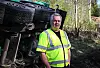 Bjarne Hansen er rystet etter møte med den kvinnelig mobiltastende sjåføren.