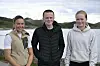 Anna, Arne og Astrid Livik tok turen fra Kolvereid for å delta.