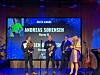 En overrasket Andreas Sørensen fikk tildelt høythengende heder.