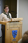 Britt Helstad, leder for rådet for mennesker med nedsatt funksjonsevne og eldre, tok til orde for mer sentraliserte boligløsninger i kommunen.