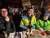 Andreas Øvergård, Kjersti Krane og Erik Olai Krane Skillingsås deltok på Kjella.