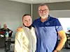 Øivind Pettersen sammen med Mathilde Johnsen, som er et nytt tilskudd i produksjonen og trives godt i jobben.