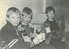Klassen gutter 78 hadde bare deltagere fra KIL. Fra venstre Børre Lorentzen, Anders Øyen Paulsen og Torkil Torsvik fikk krus i premie.