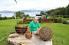 Trine Laumann drifter Skreddervik gård.
