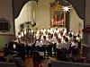 Nordnorsk julesalme er en julesang som mange har kjær - og Mixdur under stødig ledelse av dirigent Marit Grønli, fremførte den sammen med pianist Jon Kristian Bye fra Pocus.