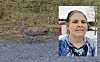 Ser du hva dette er? Christina Dahl kunne knapt tro sine egne øyne da hun oppdaget den sjeldne fuglen.