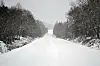 Det har lagt seg mye snø i løpet av natten i ytterdistriktet.