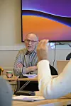 Ordfører Ole Annfinn Helmersen tok opp saken om portplasseringen på den nye kommunegarasjen som en ekstra orienteringssak i kommunestyret i Leka.