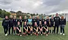 RK17 samlet til lagfoto etter 1–1-kampen mot Stjørdals/Blink på Rørvik stadion lørdag. Dette ble jentenes siste hjemmekamp sammen.