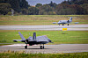 Norsk F-35A og finsk Gates Learjet på Ørland flystasjon