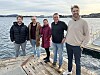 Martin Hellesø, Endre Opheim, Hanne Adele Grande, Øyvind Løvrød og Jonas Williksen er sentrale i arbeidet med skreifestivalen.