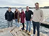 Martin Hellesø, Endre Opheim, Hanne Adele Grande, Øyvind Løvrød og Jonas Williksen er sentrale i arbeidet med skreifestivalen.
