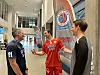 Christian Berge, Sander Sagosen og Thorbjørn Bergerud gleder seg til kamper på Rørvik.