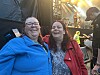 Hilde-Sofie Haugslett og Hilde Anta Kongensøy storkoste seg på fest.
