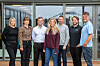 Det nye styret og daglig leder i InnovArena: Merete Løvmo, Kristine Fagerland, Jakob Mo, Ragnhild Andersen, Ragnar Sæternes, Martin Hellesø og Torkil Marsdal Hanssen. Kristina Savic var ikke til stede når bilde ble tatt.