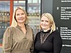 Anniken Waagø og kollega Susanne Kongensøy hos Aktiv Eiendomsmegling.