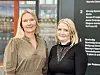 Anniken Waagø og kollega Susanne Kongensøy hos Aktiv Eiendomsmegling.