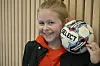 Sigurd Walaunet (9) gledet seg til å spille håndball.
