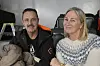 Børge Lysfjord og Lill Karin Leknes hadde tatt turen fra Gutvik.