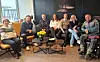 Her er hele teamet samlet. Fra venstre: Anne Grethe Edvardsen - Rørvik Rotary, Geir Vidar Nubdal - LYKT foto og film, Jonas Williksen - Namdalskysten næringsforening, Stine Barstad Holm - Nærøysund kommune, Andreas Karlsen - Grong Sparebank, Turid Finne - PKOM, og Brynjulf Flasnes - Nærøysund idrettsråd.
