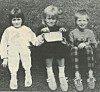 Kine Renate Thorsen, Line Johanne Møllevik og Kirsten Jonette Walø samlet inn penger til Redd Barna.
