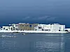 Mørke skyer over lakseslakteriet på Flerengstranda. 112 ansatte står uten jobb når slakteriet legges ned.