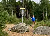 Fredrik Duna forsøker å putte.