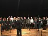 Det ble et stort felleskor med de to korene sammen. De framførte blant annet «Time of my life»