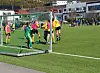 Fullt kaos i Åfjords målgård etter en god Kolvereid corner.