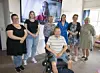 Aslaug Hestø fra Rørvik skole, Wanja Larsen fra Nærøysund Bibliotek, Aase Karin Skaugen fra Trøndelag fylkeskommune, Anna Josefine Kvaløyseter fra Trøndelag fylkeskommune, Line Nordkvelle fra Trøndelag fylkeskommune, Kari L. Hestad fra Nærøysund kommune, Brynjulf Flasnes fra Nærøysund kulturskole samt Stine Barstad Holm på skjermen var nylig samlet for å sette i gang arbeidet med å få flere av tiltakene fra Den kulturelle skolesekken ut til andre deler av befolkningen