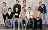 Bak fra venstre Håkon Tryggvang Larsen, Torbjørn Brevik, Tommy Settnøy og Daniel Blikø Grande. Foran: Jørn Inge Nogva, anonym, anonym, Johan-Christian Settnøy og lærer Gjert Erik Grande. Johan Rikard Ulsund var ikke med på bildet.