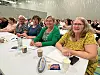 En gjeng fra Tårnet barnehage som var klare for litt faglig påfyll: Heidi Drag Lysø, Kirsti Nygård, Hilde Pelle og Åse Mette Opdal.