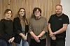 Styre i Diabetesforbundet Ytre Namdal. F.v: Connie Moen, Gunnhild Haugvik, Bente Rødøy og Ronny Walaunet.